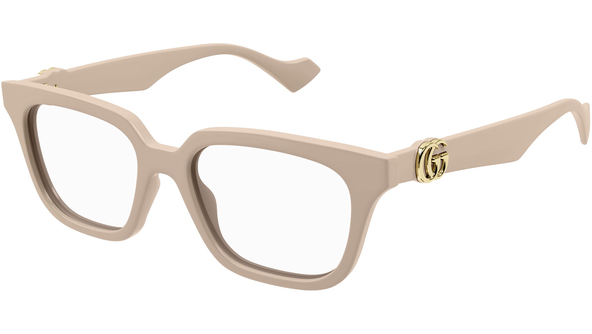 Occhiali da vista GUCCI GG1536O Shiny solid beige nude