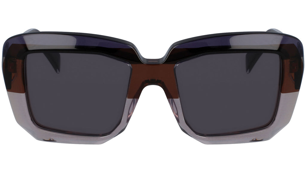 occhiali da sole MARNI ME632S Grey and brown and turtle