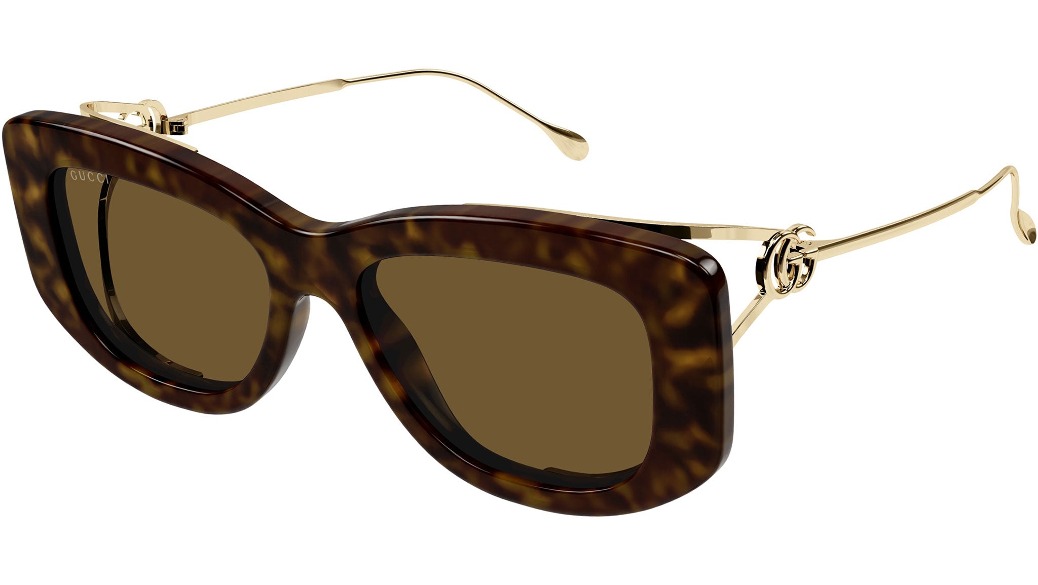 Occhiali da sole GUCCI GG1566S Shiny dark havana