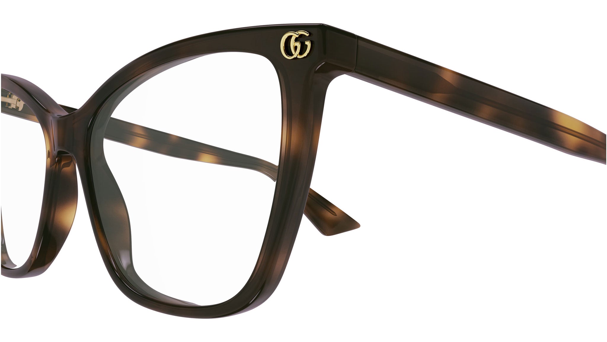 Occhiali da vista GUCCI GG1817O Shiny medium havana