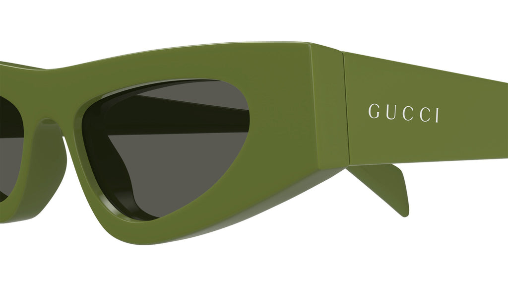 Occhiali da sole GUCCI GG1779S Shiny solid olive green