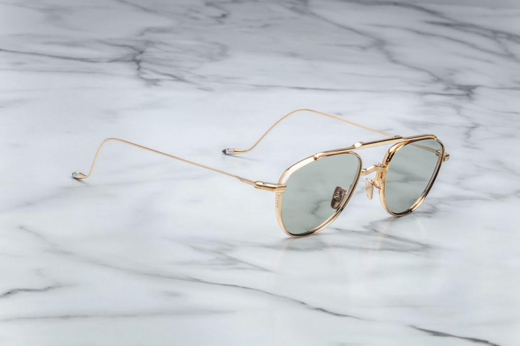 Occhiali sole Jacques Marie Mage Flynn JMMFY-40 Gold