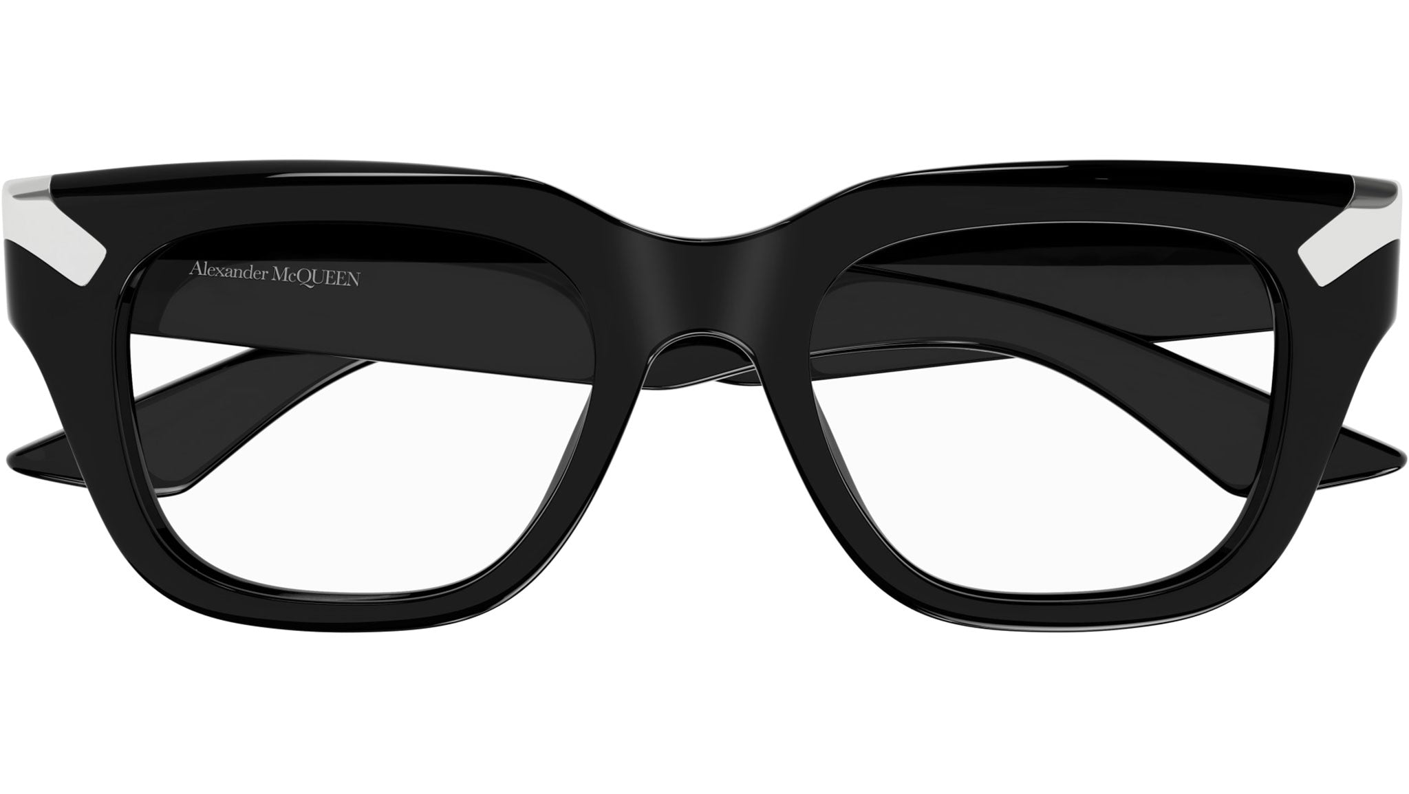 Occhiali da vista ALEXANDER MCQUEEN AM0443O Shiny solid black