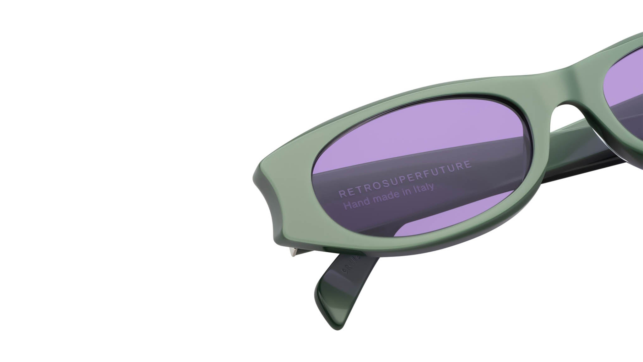 Occhiali RETROSUPERFUTURE Razzo Metallic mint