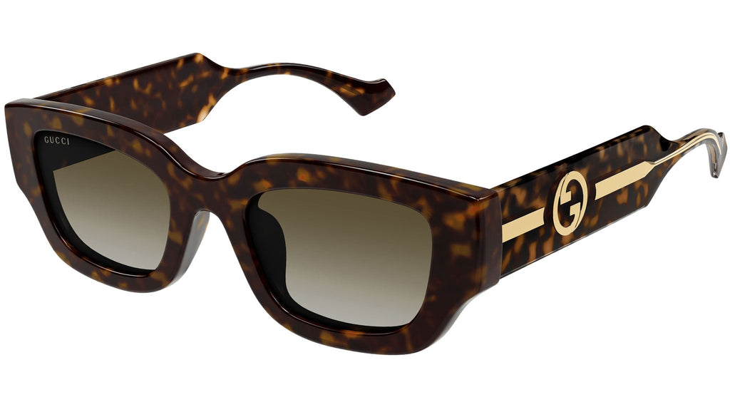 Occhiali da sole GUCCI GG1558SK Shiny dark havana