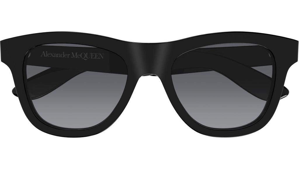 Occhiali da sole ALEXANDER MCQUEEN AM0421S Shiny solid black