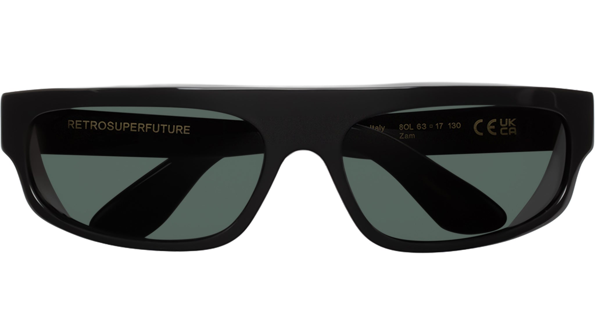 Occhiali da sole RETROSUPERFUTURE Zam Black