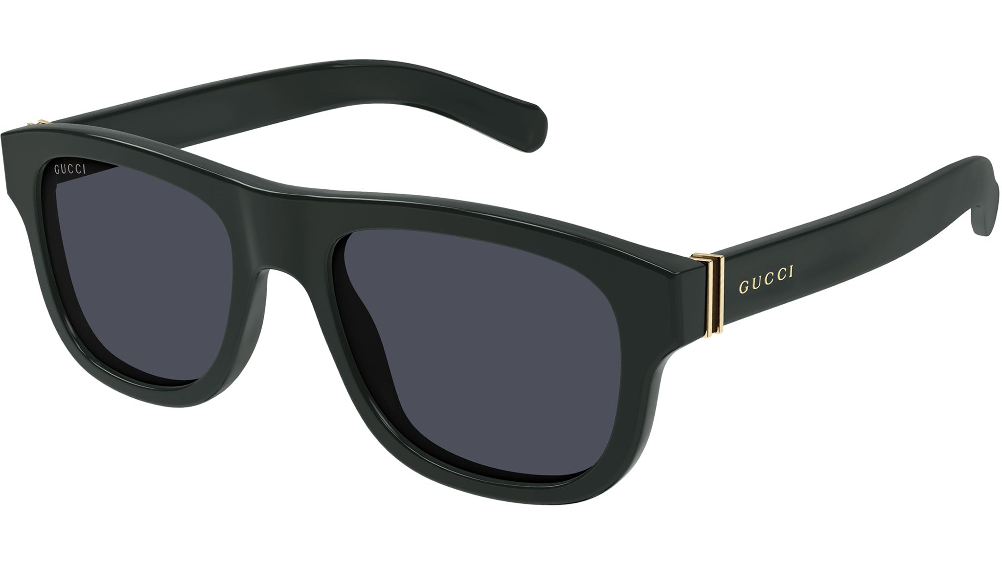 Occhiali da sole GUCCI GG1509S Shiny solid dark green