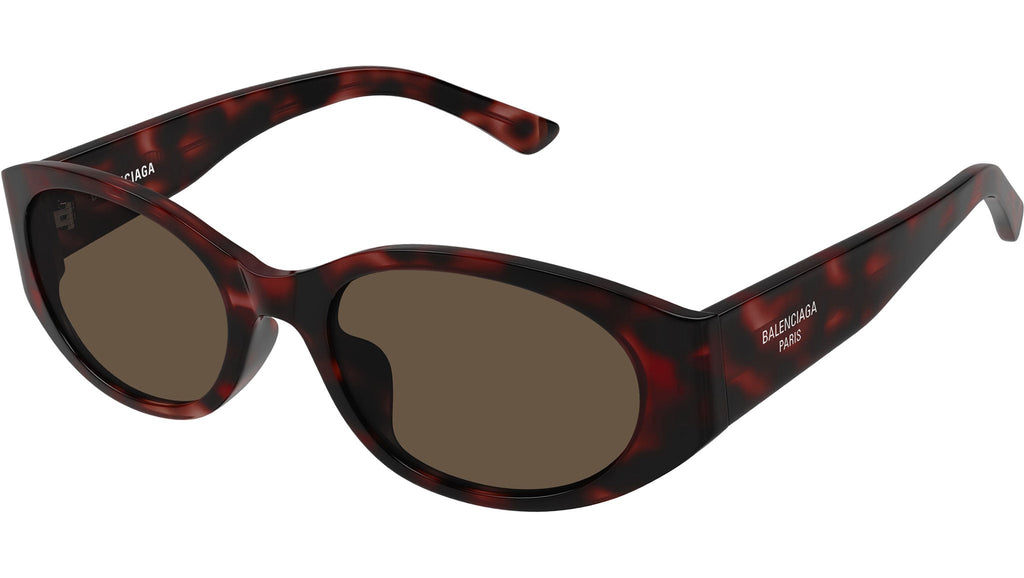 Occhiali da sole BALENCIAGA BB0369SK Shiny red havana