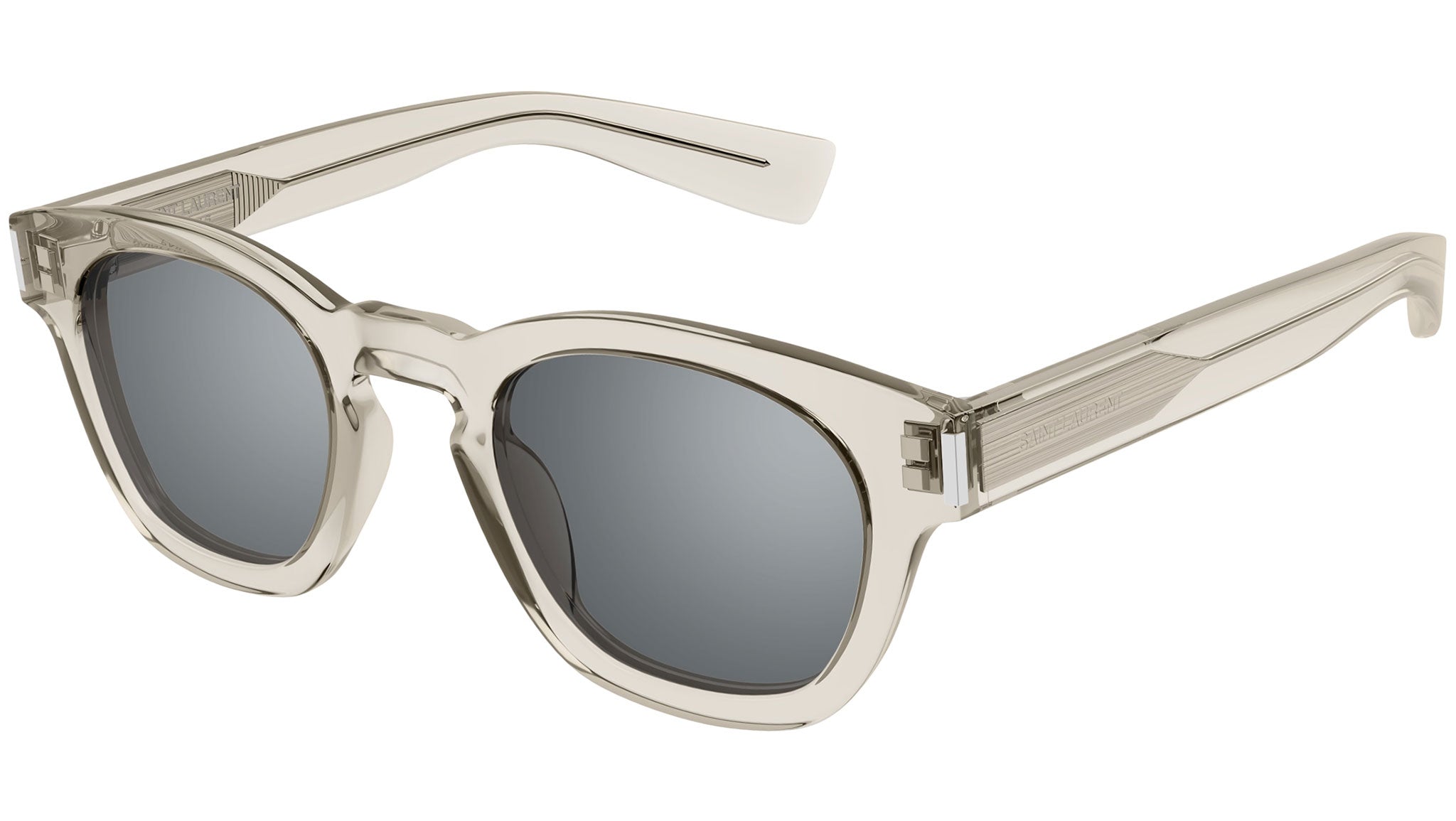 Occhiali da sole SAINT LAURENT SL746 Shiny transparent cream