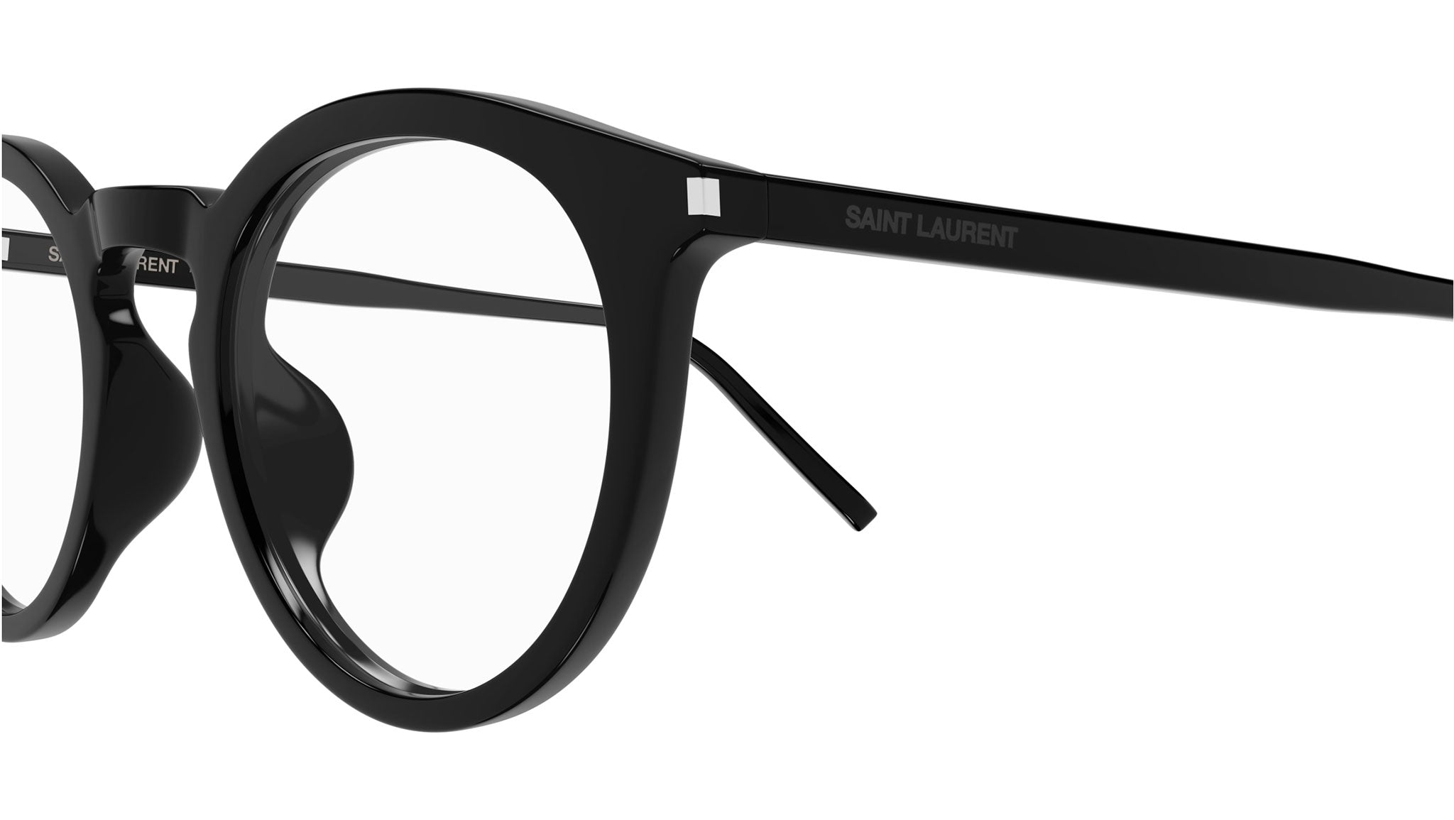 Occhiali da vista SAINT LAURENT SL347/F Shiny solid black