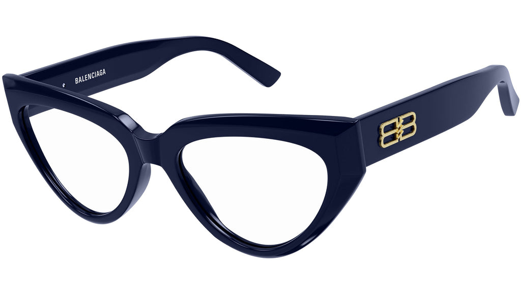 Occhiali da vista BALENCIAGA BB0276O Shiny solid blue