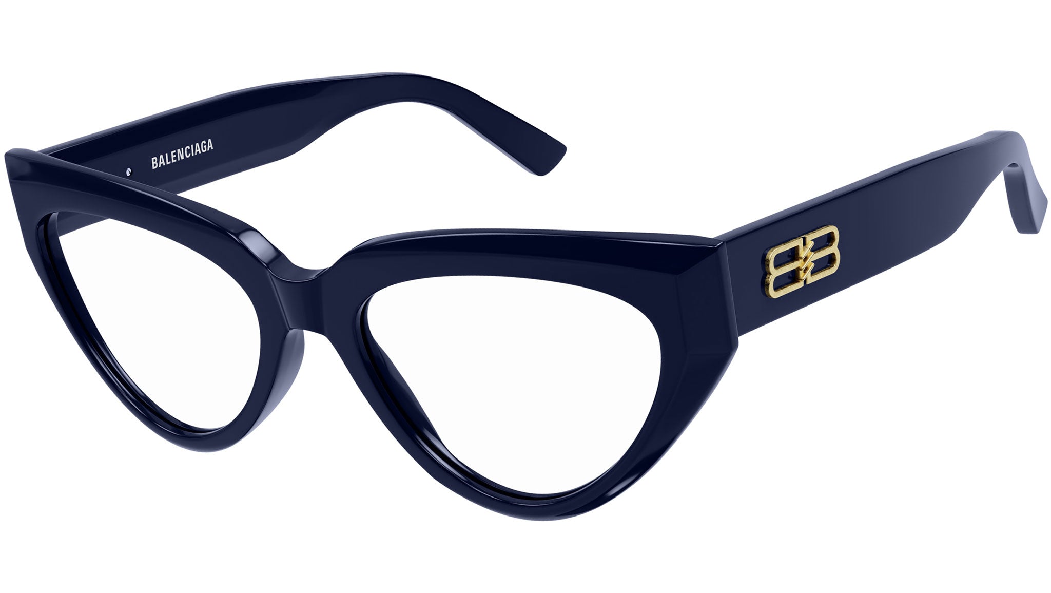 Occhiali da vista BALENCIAGA BB0276O Shiny solid blue