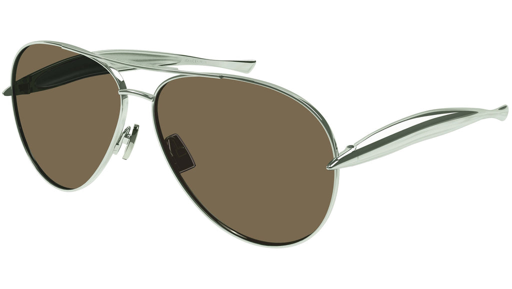Occhiali da sole BOTTEGA VENETA BV1305S Shiny transparent new sage green