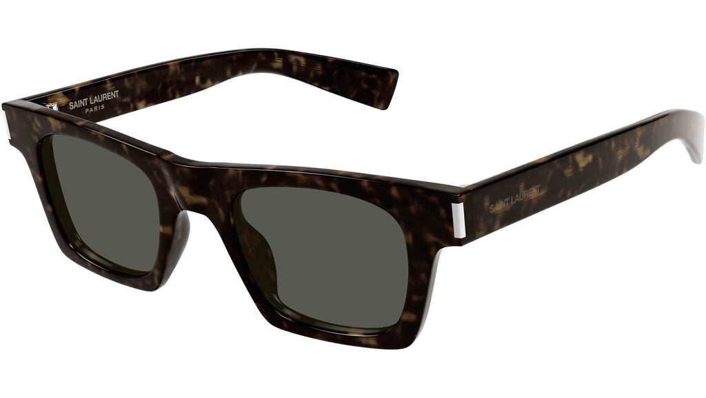 Occhiali da sole SAINT LAURENT SL719 Shiny dark havana