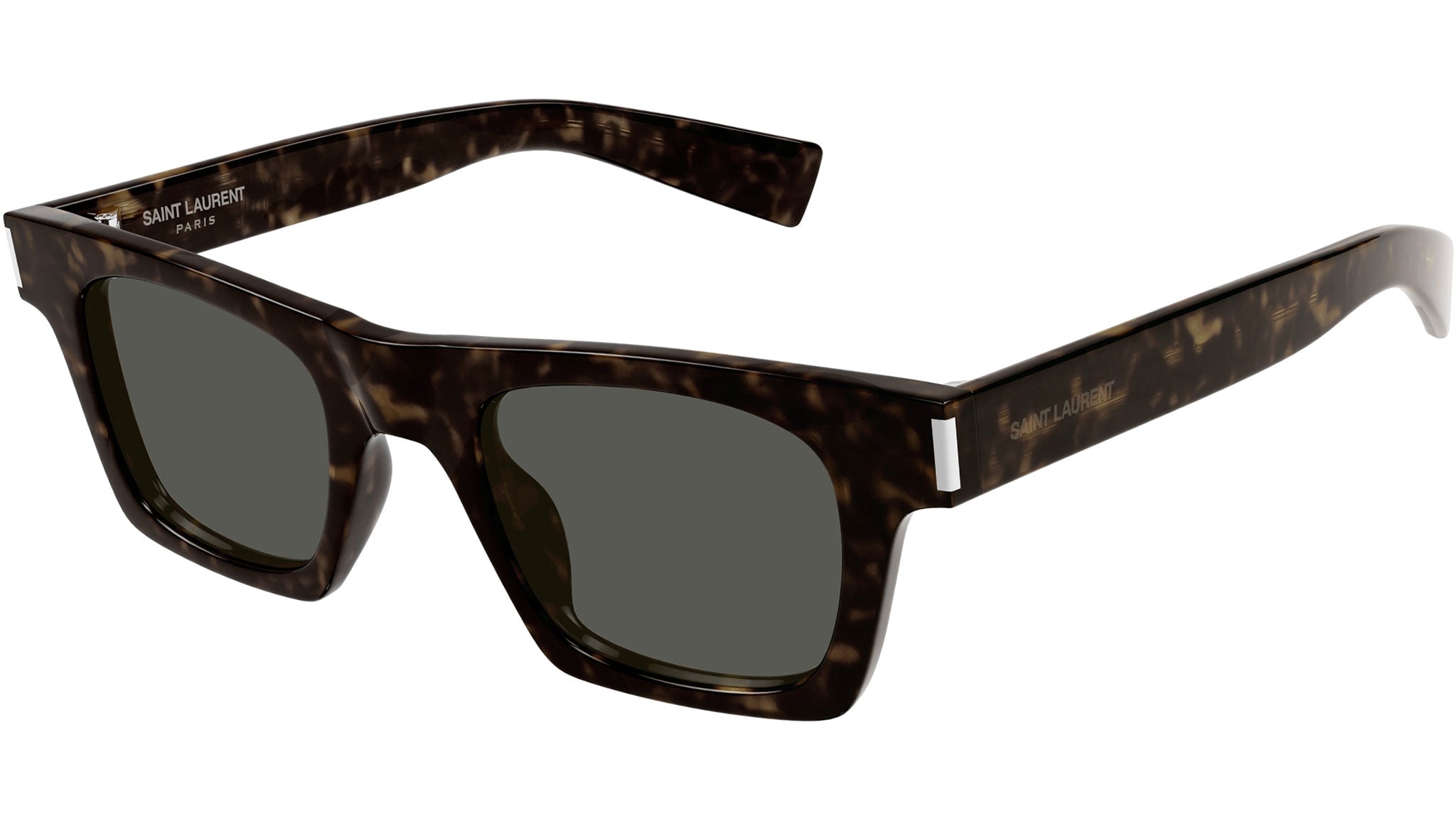 Occhiali da sole SAINT LAURENT SL719 Shiny dark havana