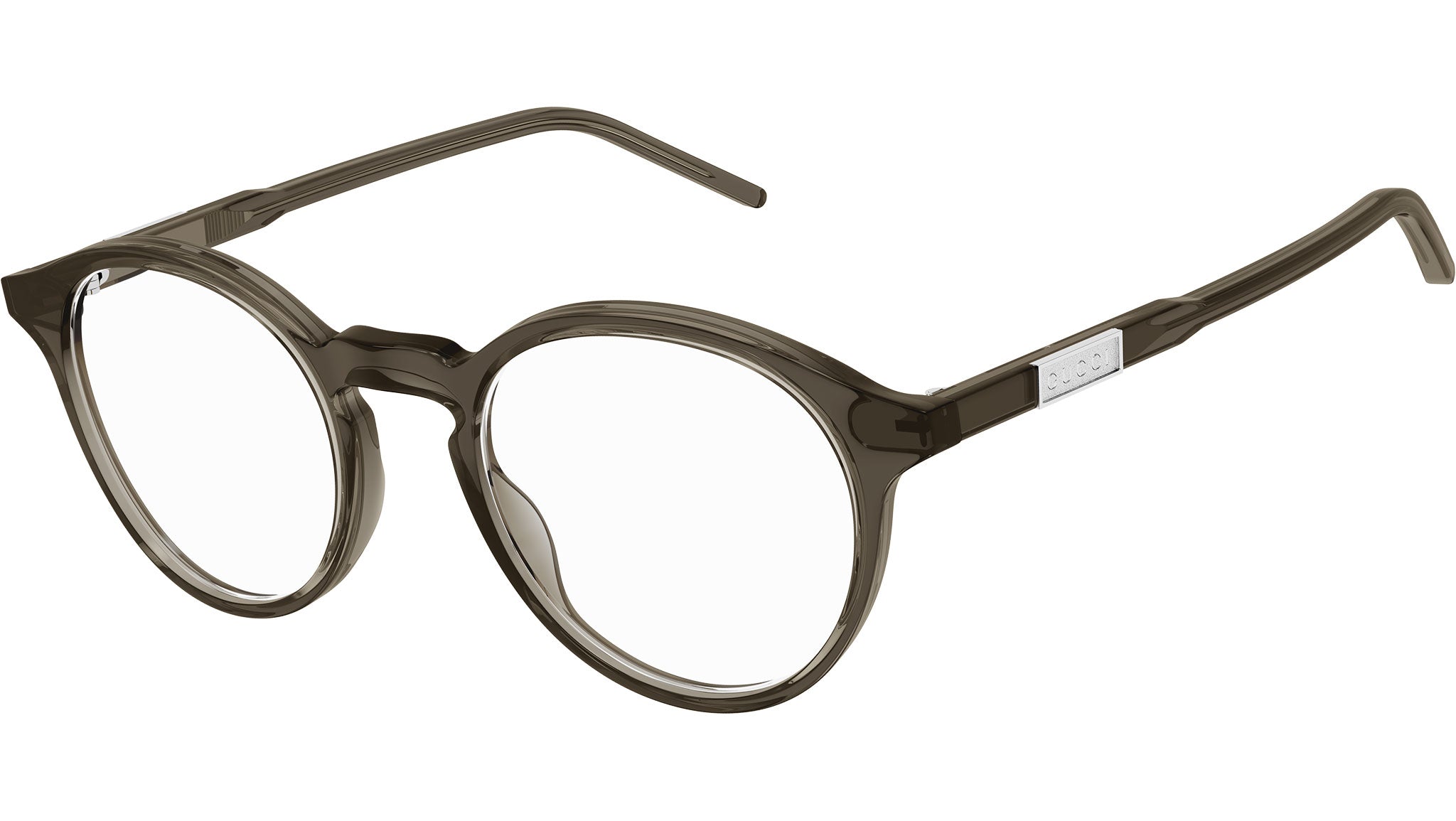 Occhiali da vista GUCCI GG1160O Shiny transparent brown