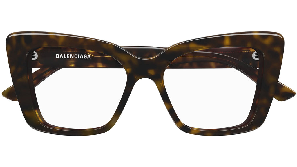 Occhiali da vista BALENCIAGA BB0297O Shiny dark havana