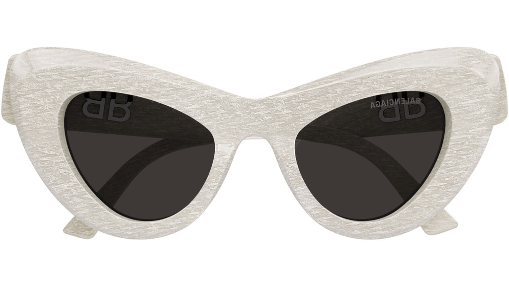 Occhiali da sole BALENCIAGA BB0204S Shiny white carbon fiber