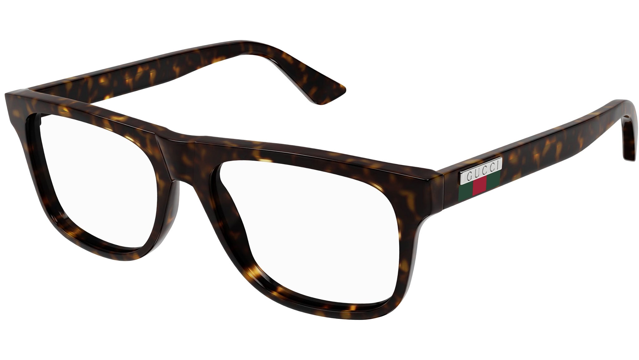 Occhiali da vista GUCCI GG1117O Shiny dark havana