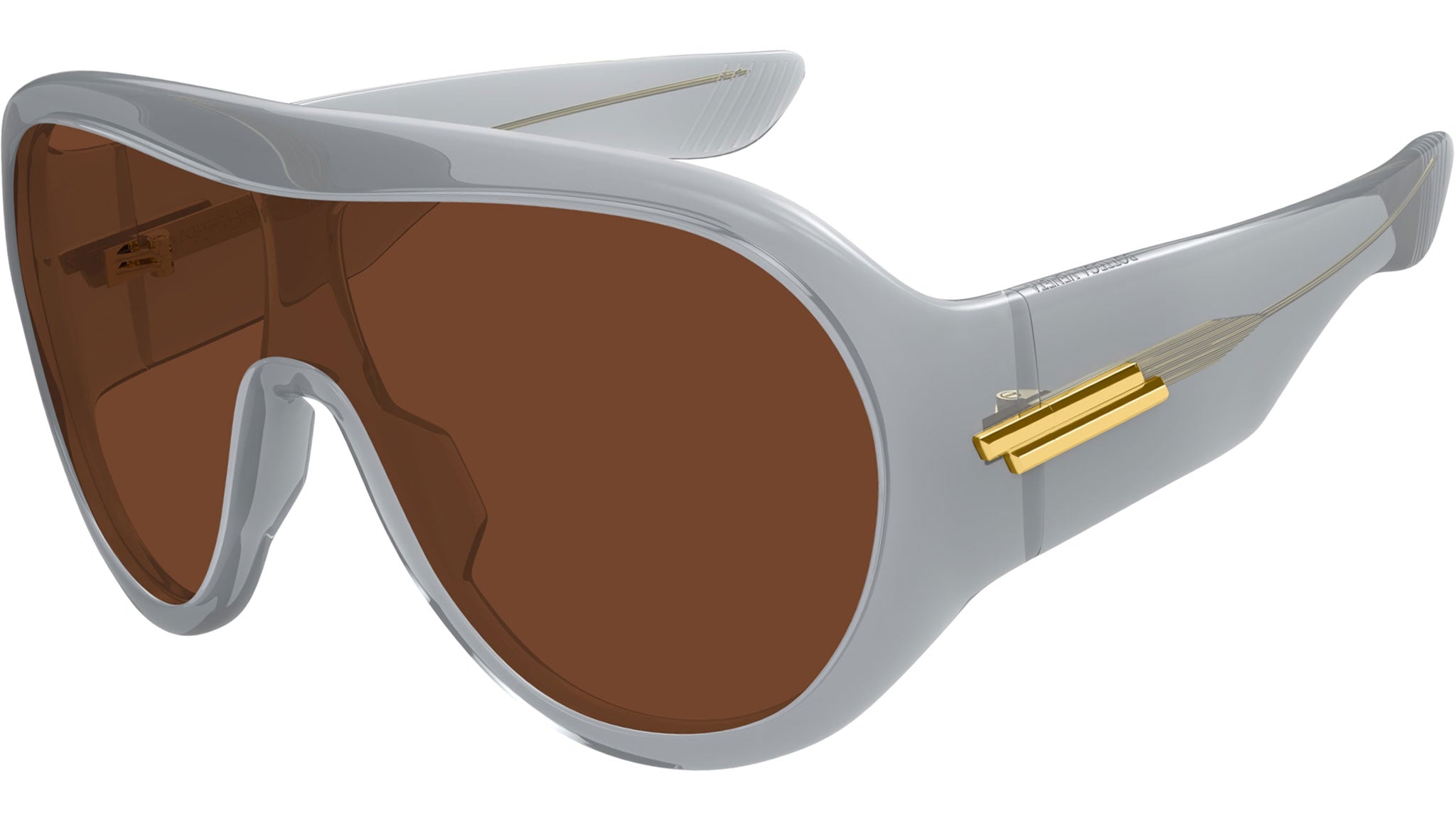 Occhiali da sole BOTTEGA VENETA BV1345S Shiny transparent light grey