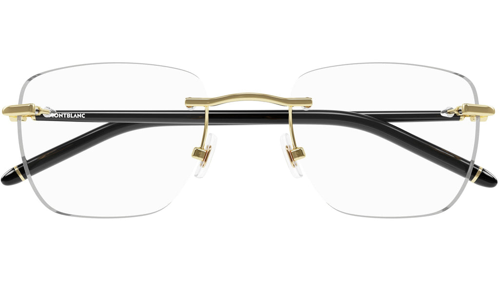 Occhiali da vista MONTBLANC MB0274O Shiny light gold