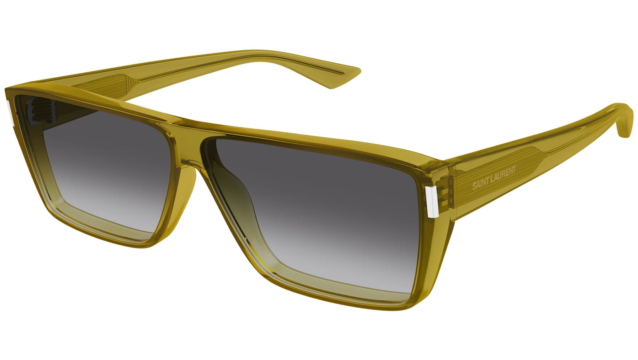 Occhiali da sole SAINT LAURENT SL757 Shiny transparent yellow