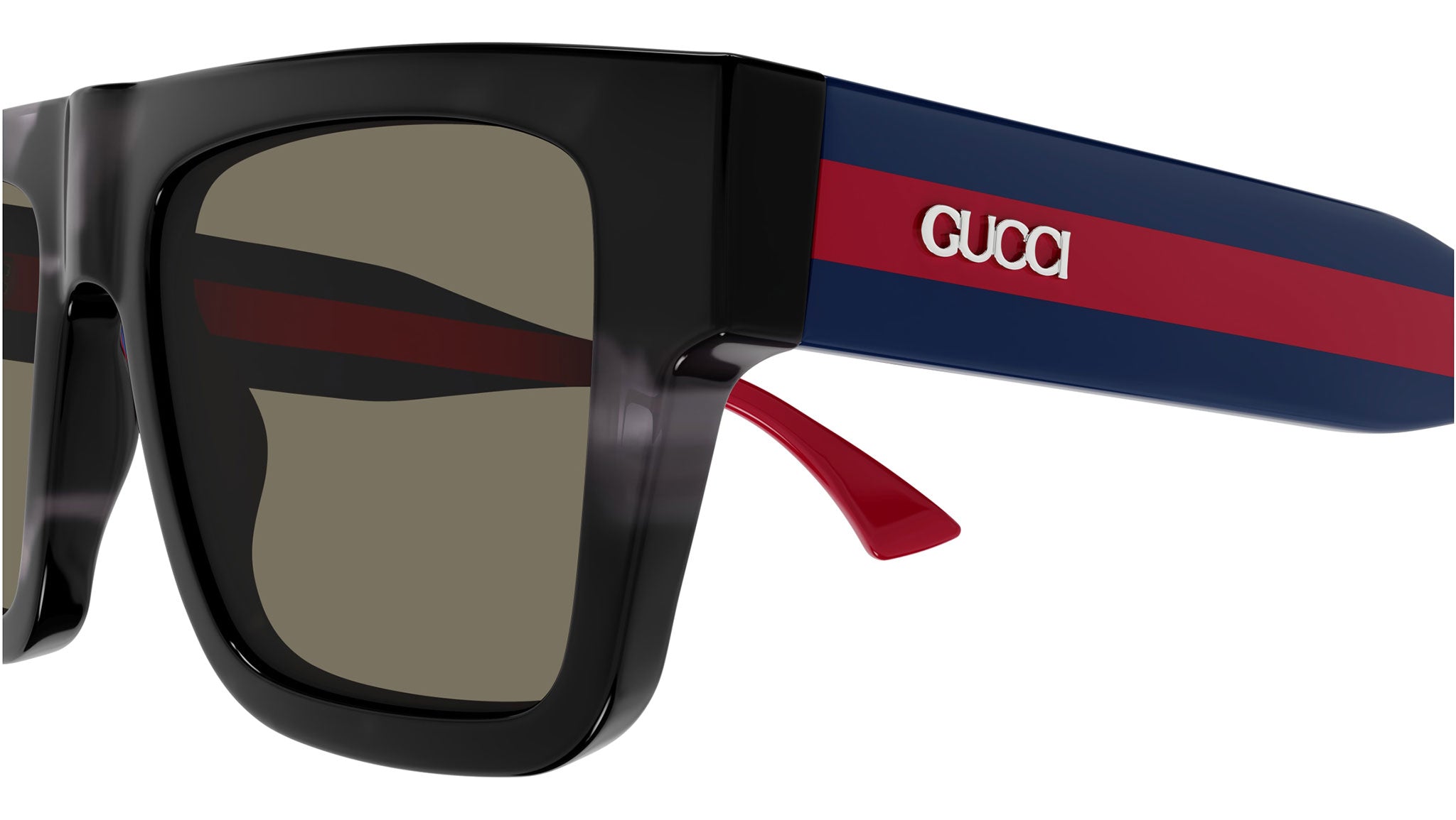 Occhiali da sole GUCCI GG1868S Shiny melange grey classic havana