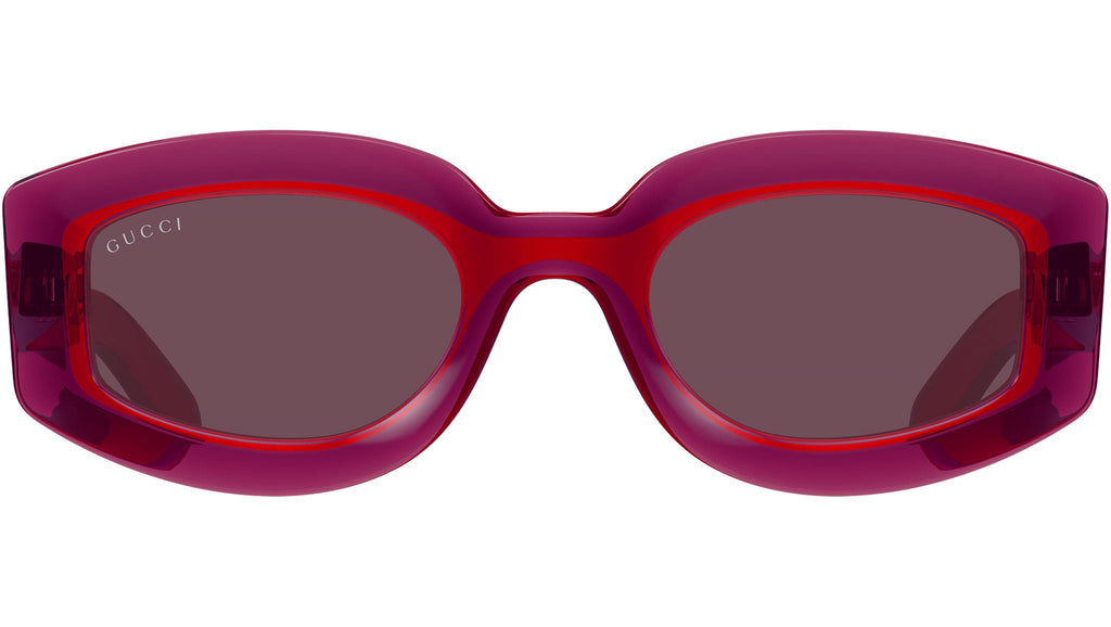 Occhiali da sole GUCCI GG1719S Shiny transparent red purple