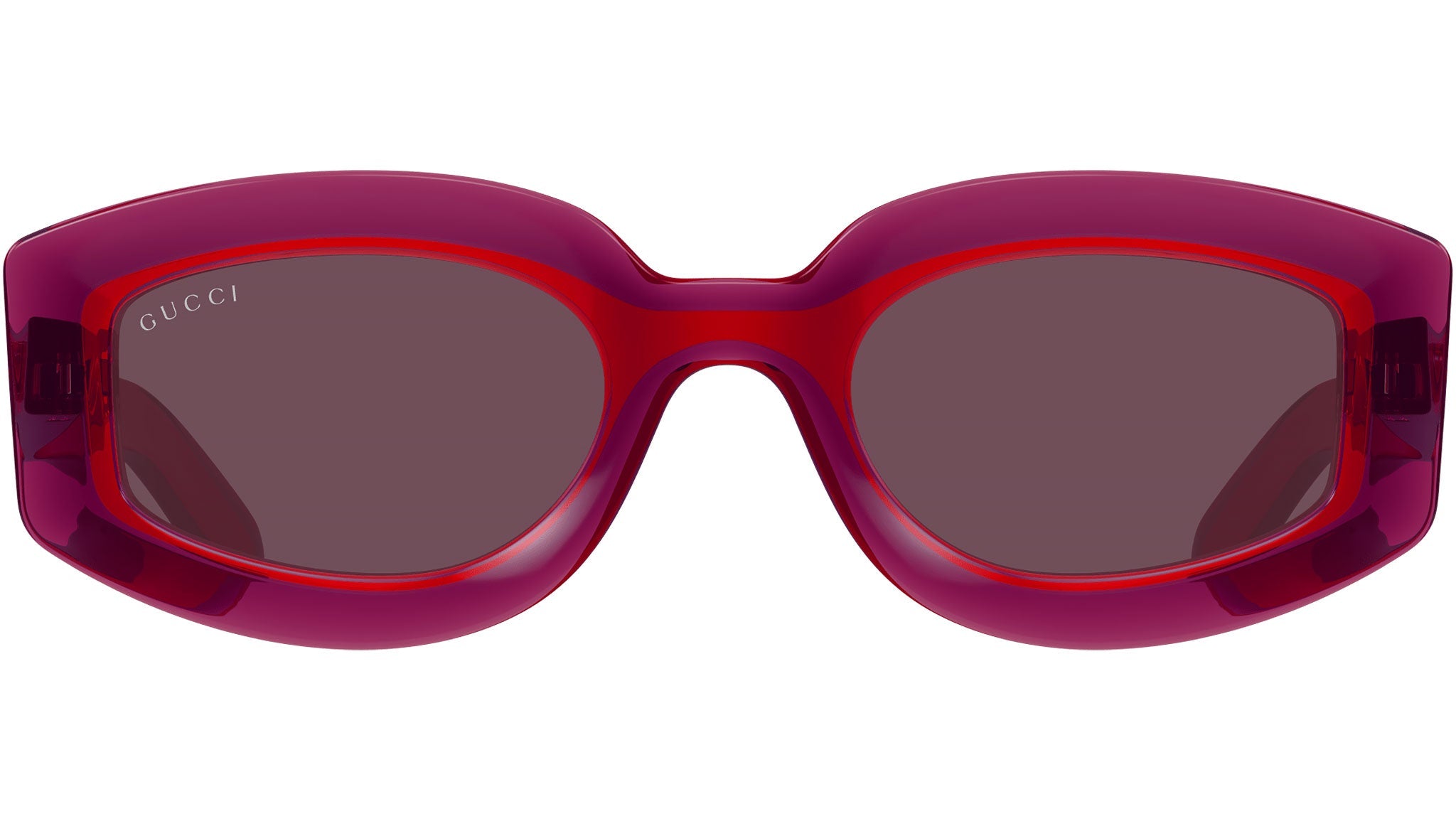 Occhiali da sole GUCCI GG1719S Shiny transparent red purple