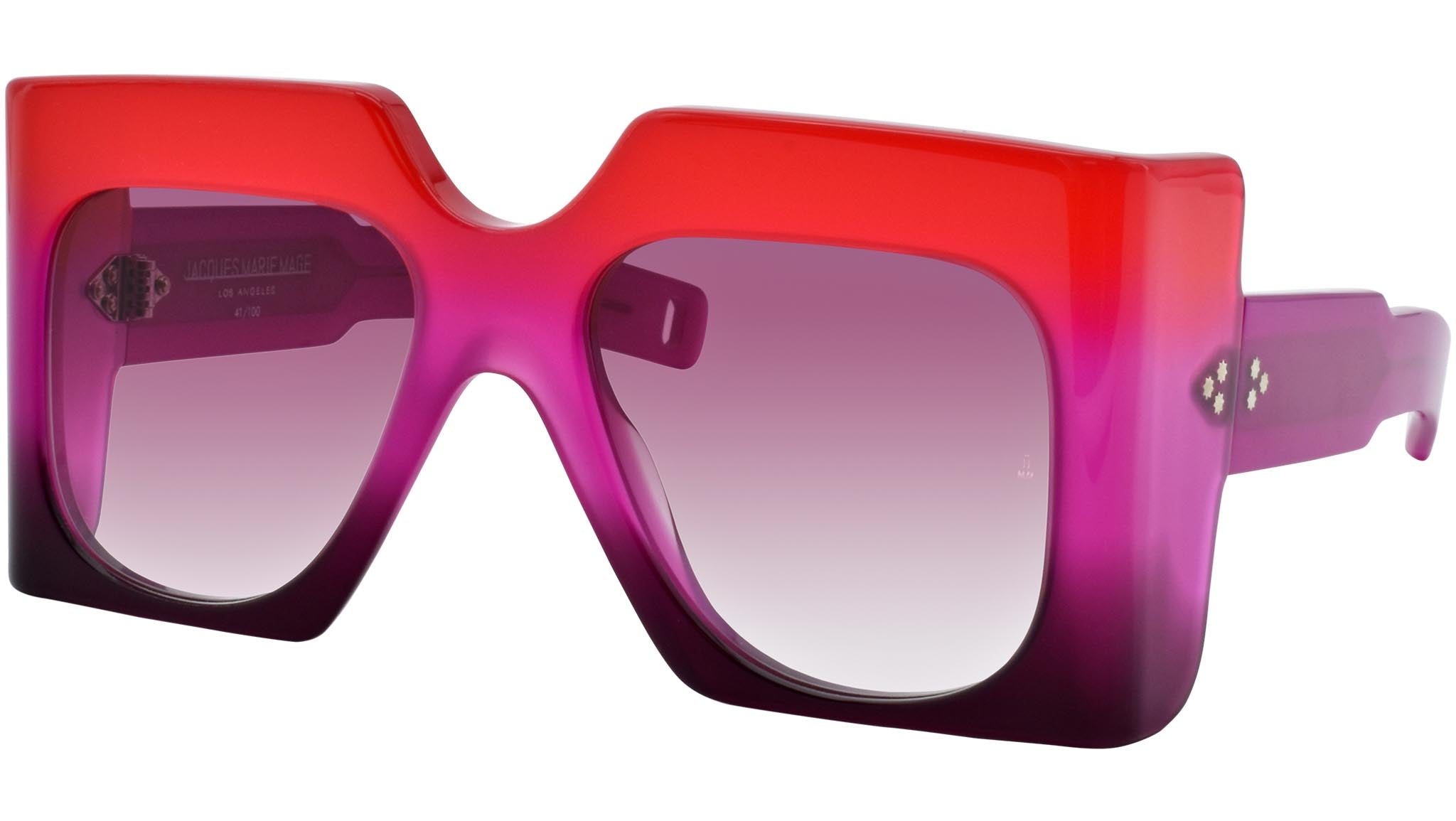 Occhiali JACQUES MARIE MAGE Union Berry kiss and silver