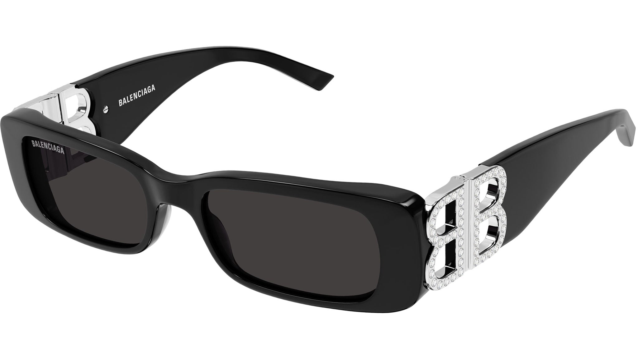 Occhiali da sole BALENCIAGA BB0096S Shiny solid black