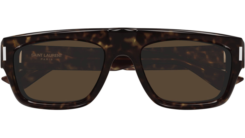 Occhiali da sole SAINT LAURENT SL762 Shiny dark havana