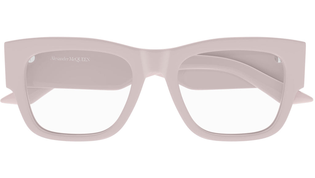 Occhiali da vista ALEXANDER MCQUEEN AM0436O Shiny solid pink