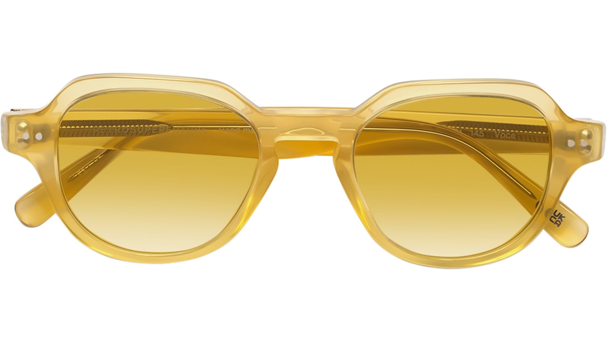 Occhiali RETROSUPERFUTURE Voce Cream yellow