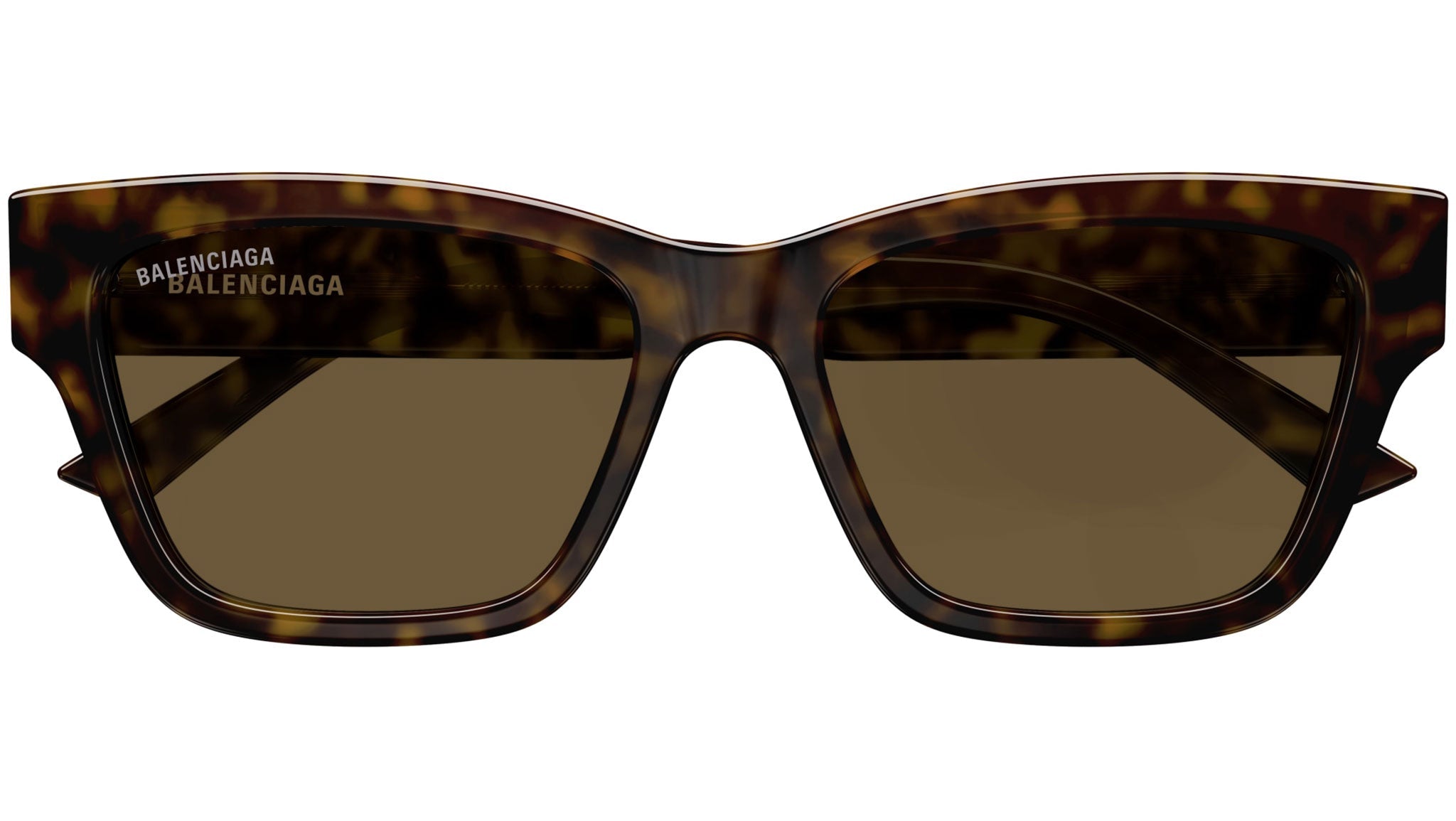 Occhiali da sole BALENCIAGA BB0307SA Shiny dark havana