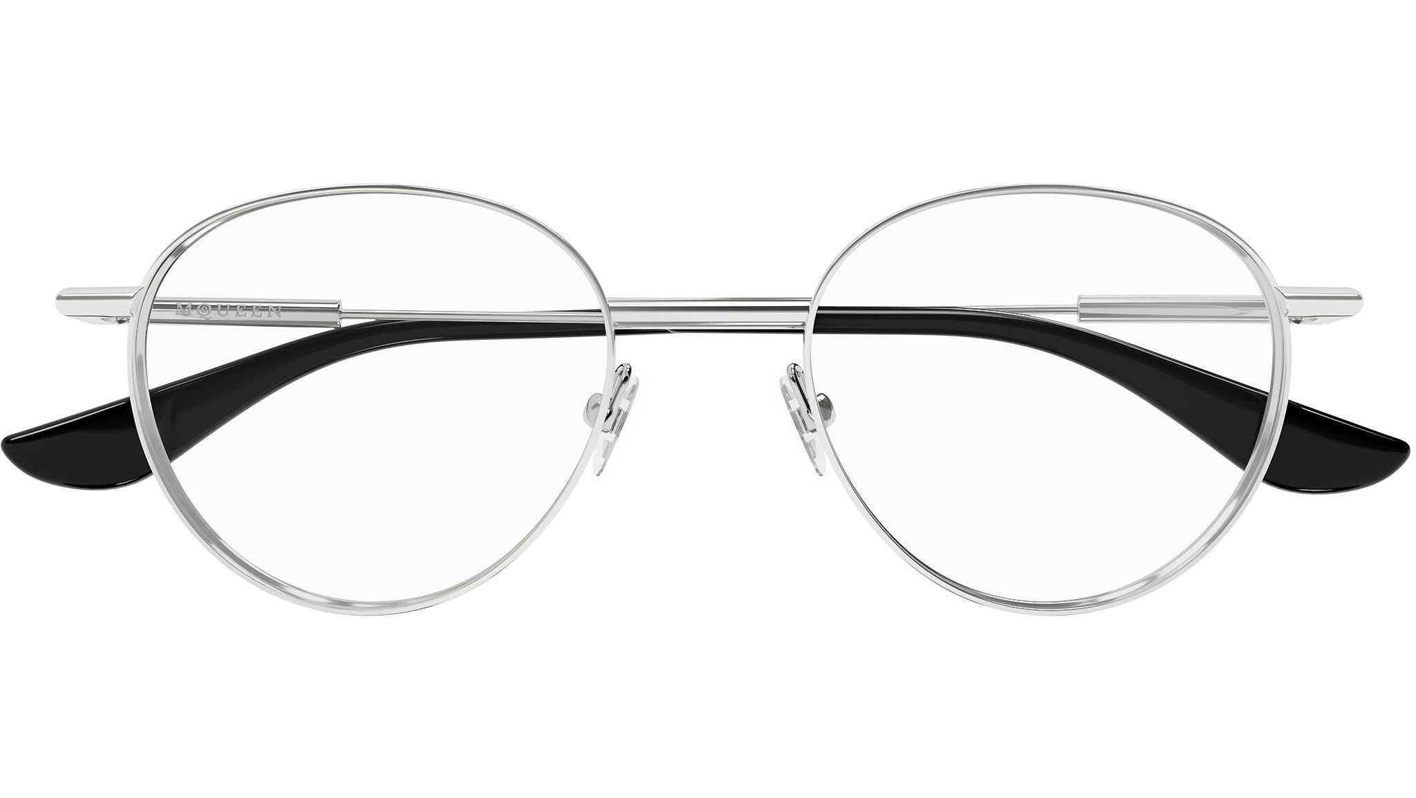 Occhiali da vista ALEXANDER MCQUEEN AM0502O Shiny silver