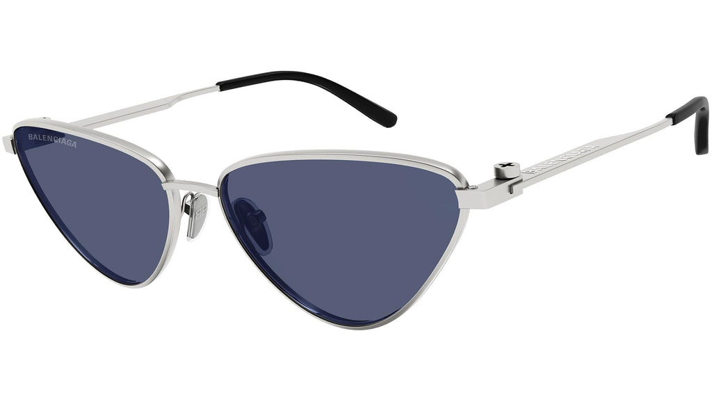 Occhiali da sole BALENCIAGA BB0166S Matte light ruthenium