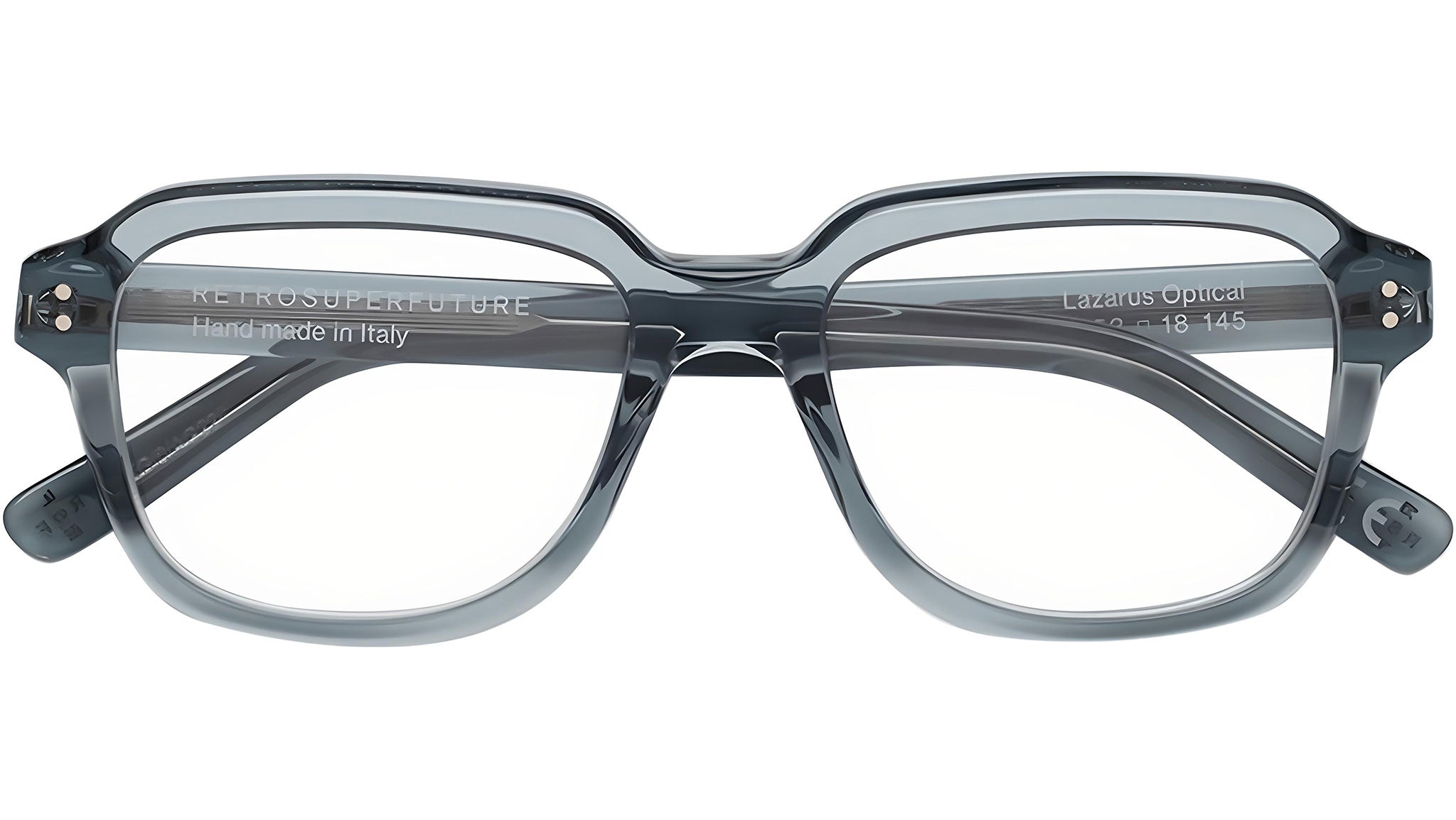 Occhiali RETROSUPERFUTURE Lazarus Stoned blue transparent