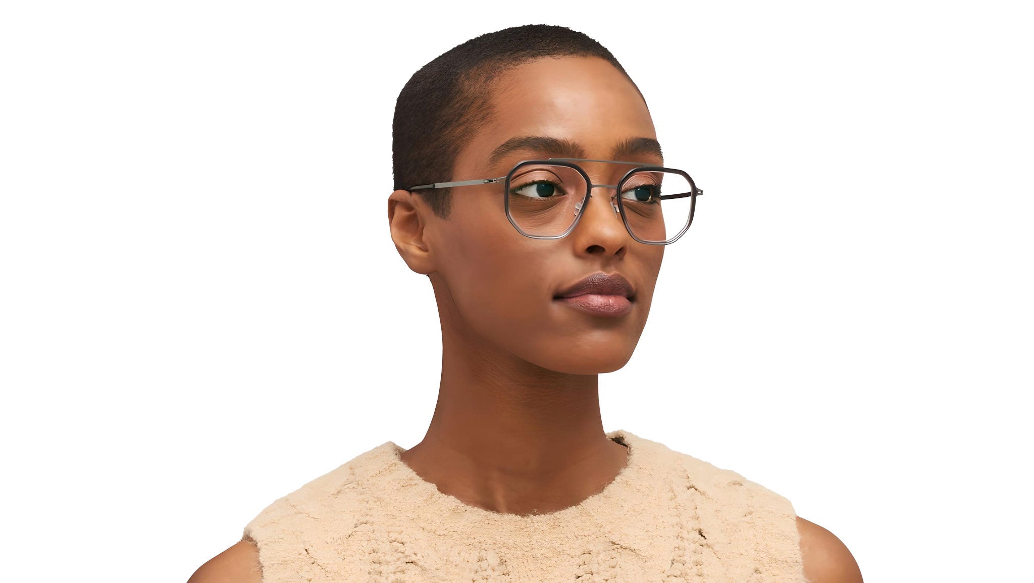 Occhiali da vista MYKITA SATU Shiny graphite grey