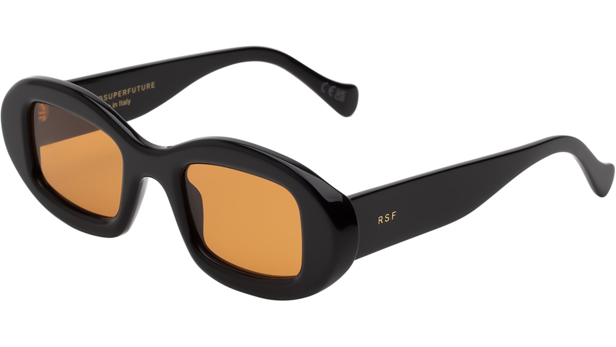 Occhiali RETROSUPERFUTURE Tutto Shiny black