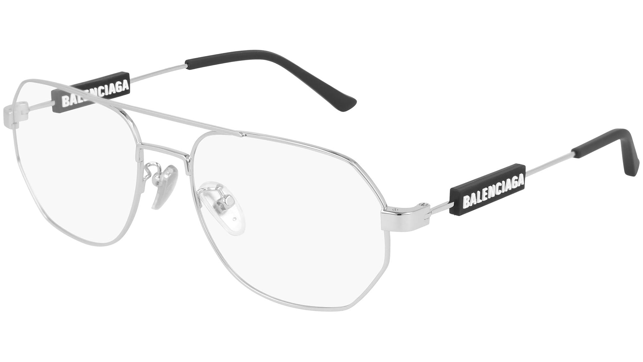 Occhiali da vista BALENCIAGA BB0117O Shiny palladium