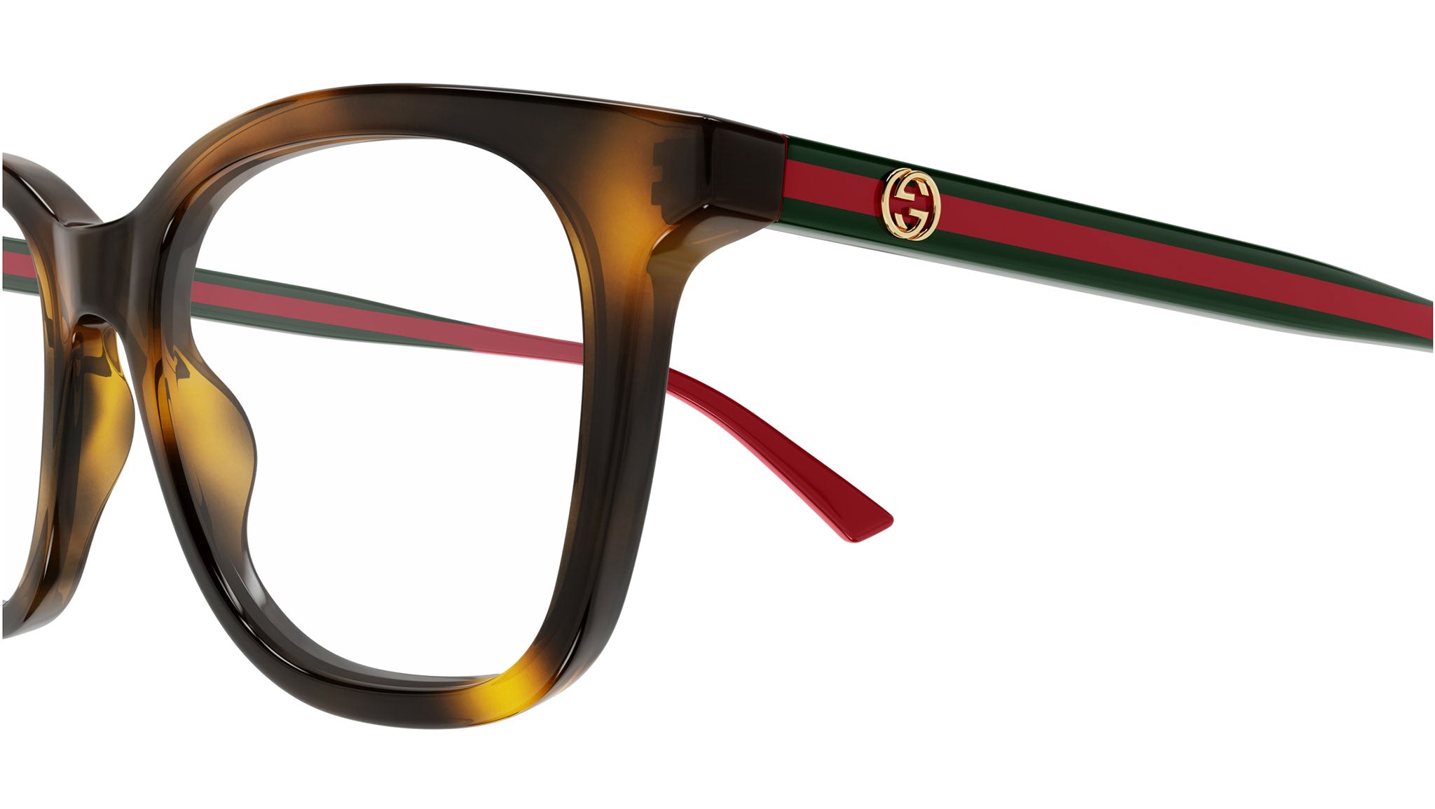 Occhiali da vista GUCCI GG1864O Shiny medium havana