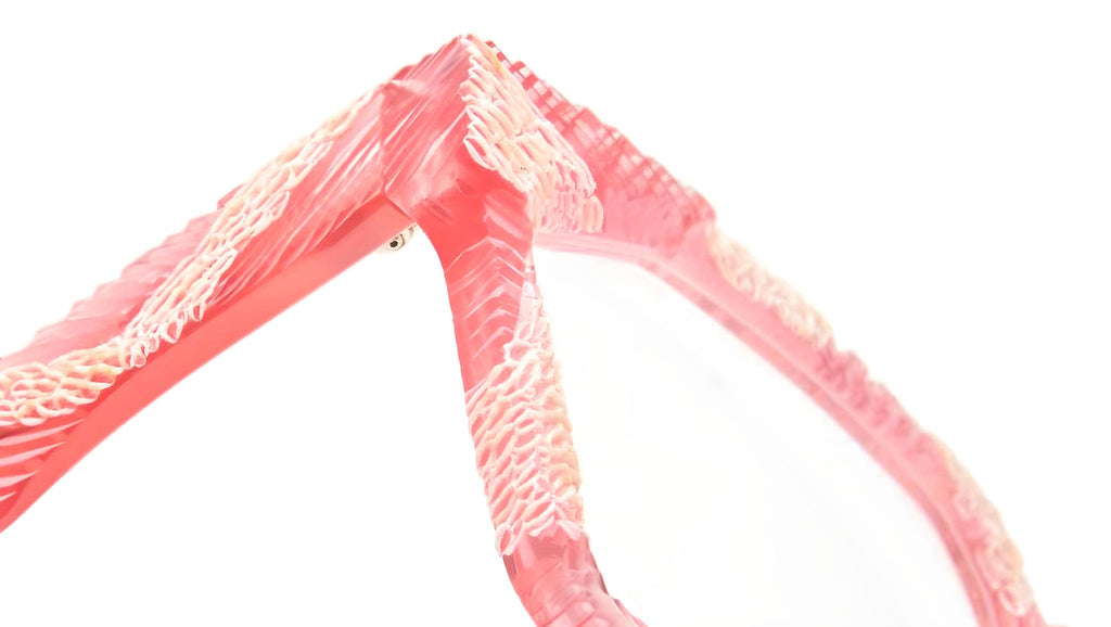 Occhiali da vista KUBORAUM K30 Blush pink handcraft finishing