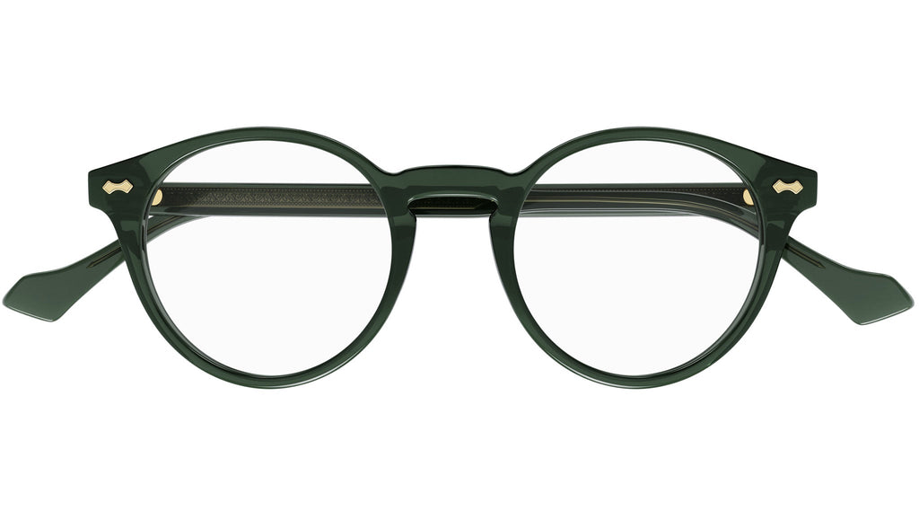 Occhiali da vista GUCCI GG0738O Shiny transparent green