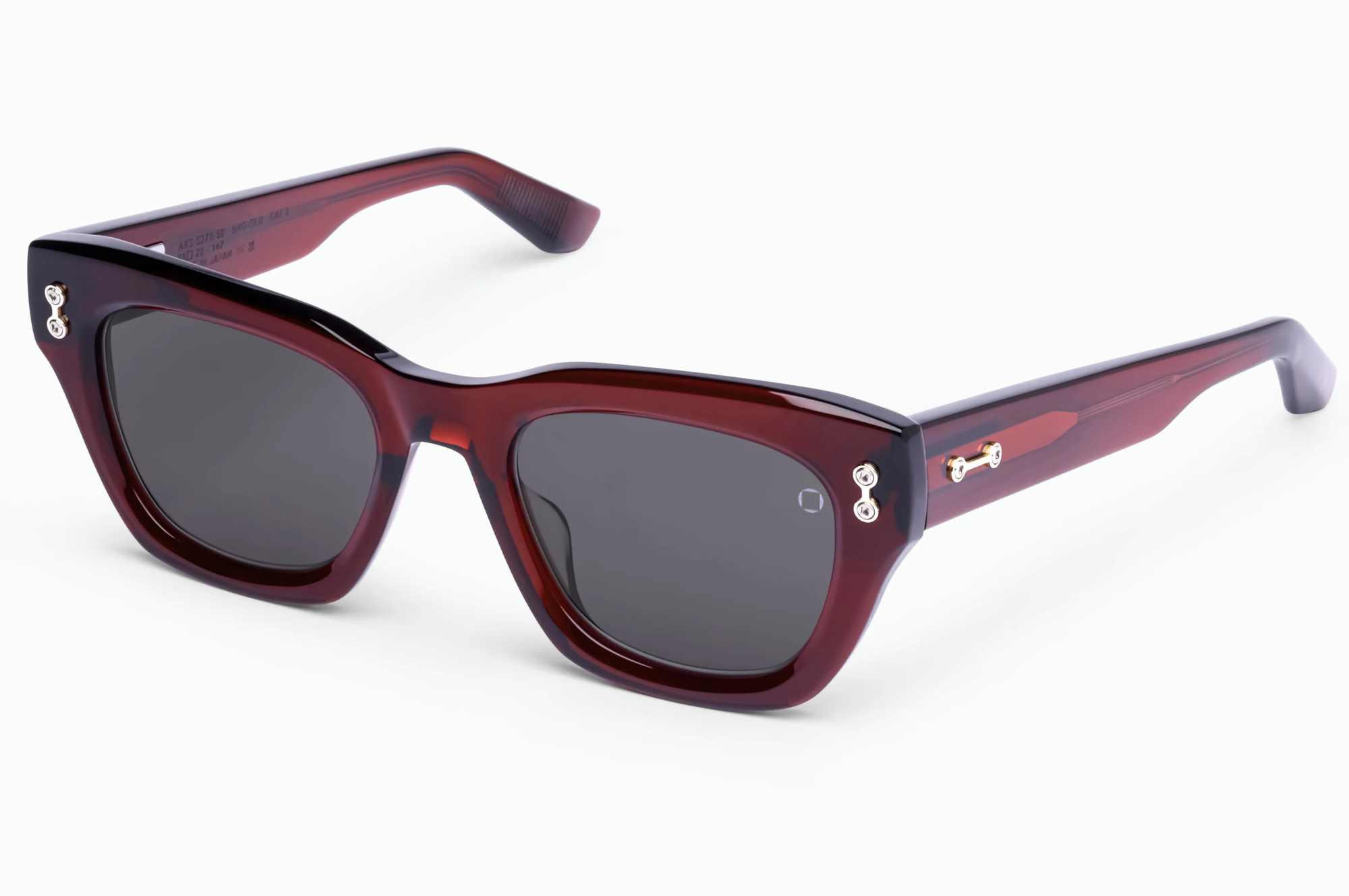 Occhiali da sole AKONI NEBULA Crystal Bordeaux