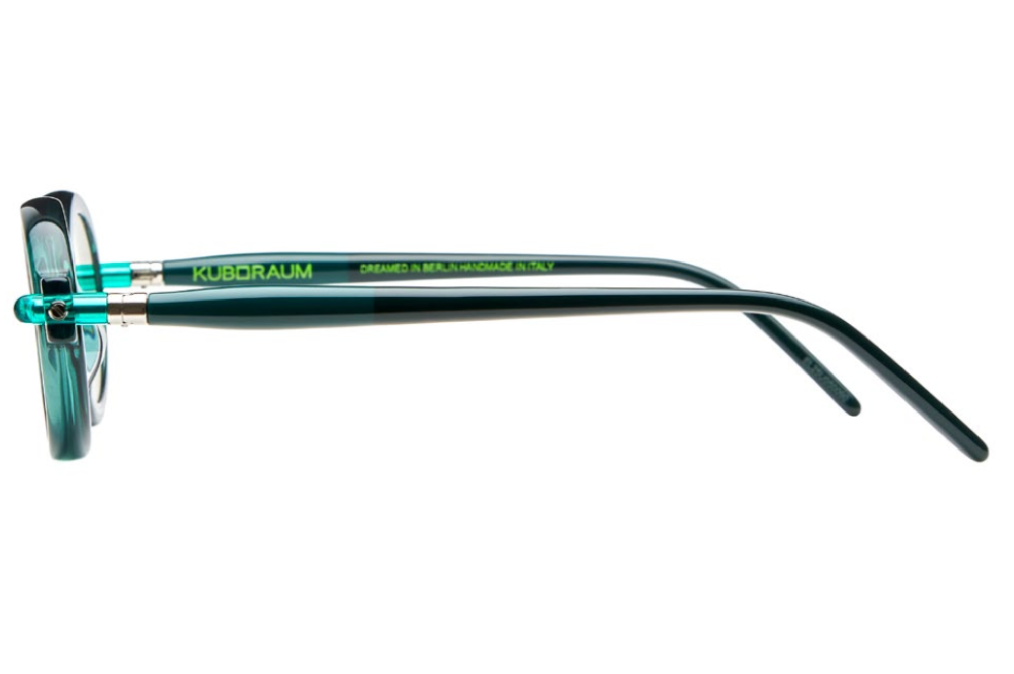 Occhiali da sole KUBORAUM P6 Trasparent Dark Green