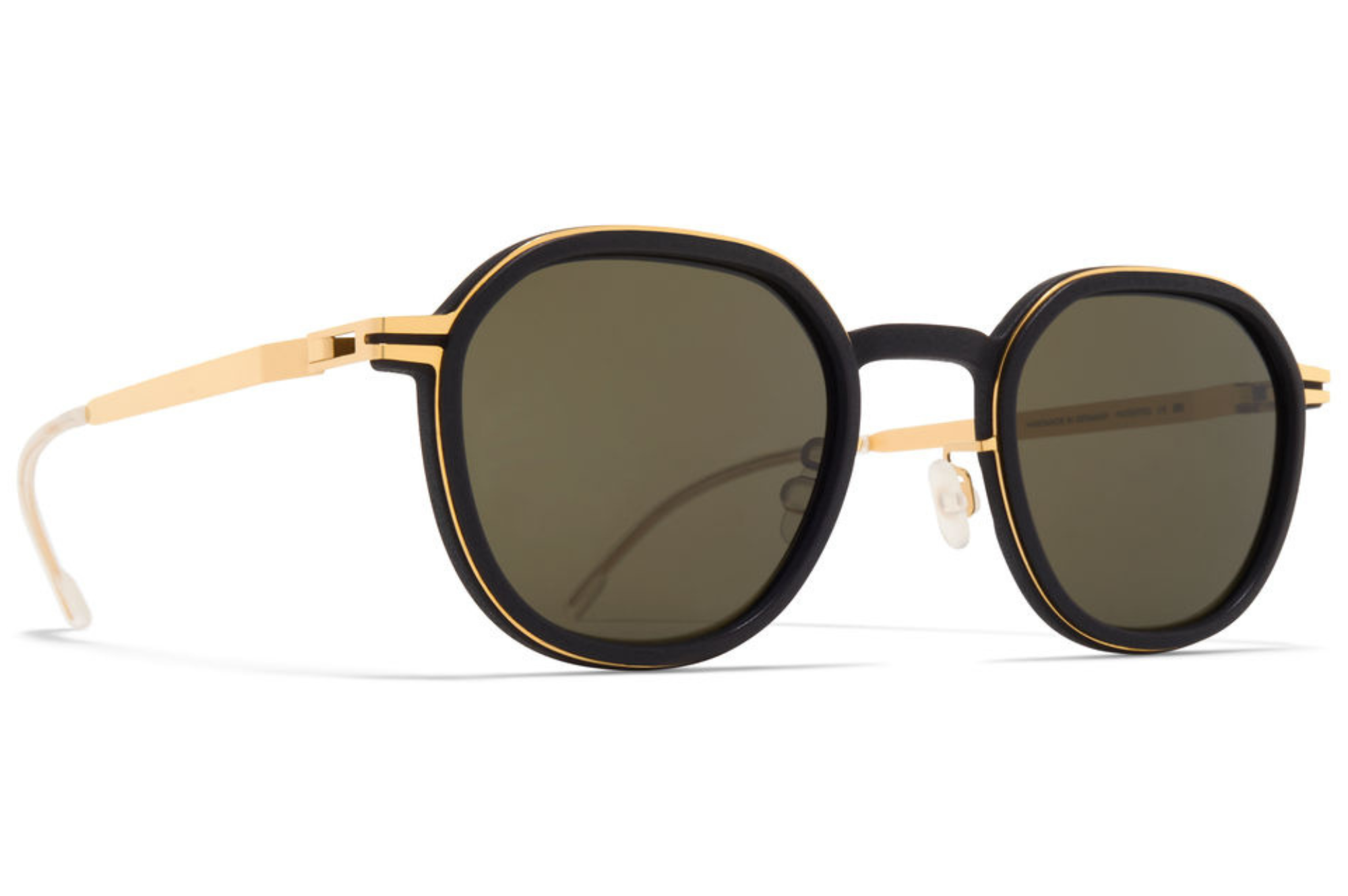 Occhiali da sole MYKITA BIRCH MH7-Pitch Black Glossy Gold