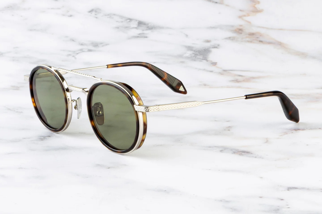 Occhiali da sole Cutler And Gross Breitling Chrono 0002 Classic Havana