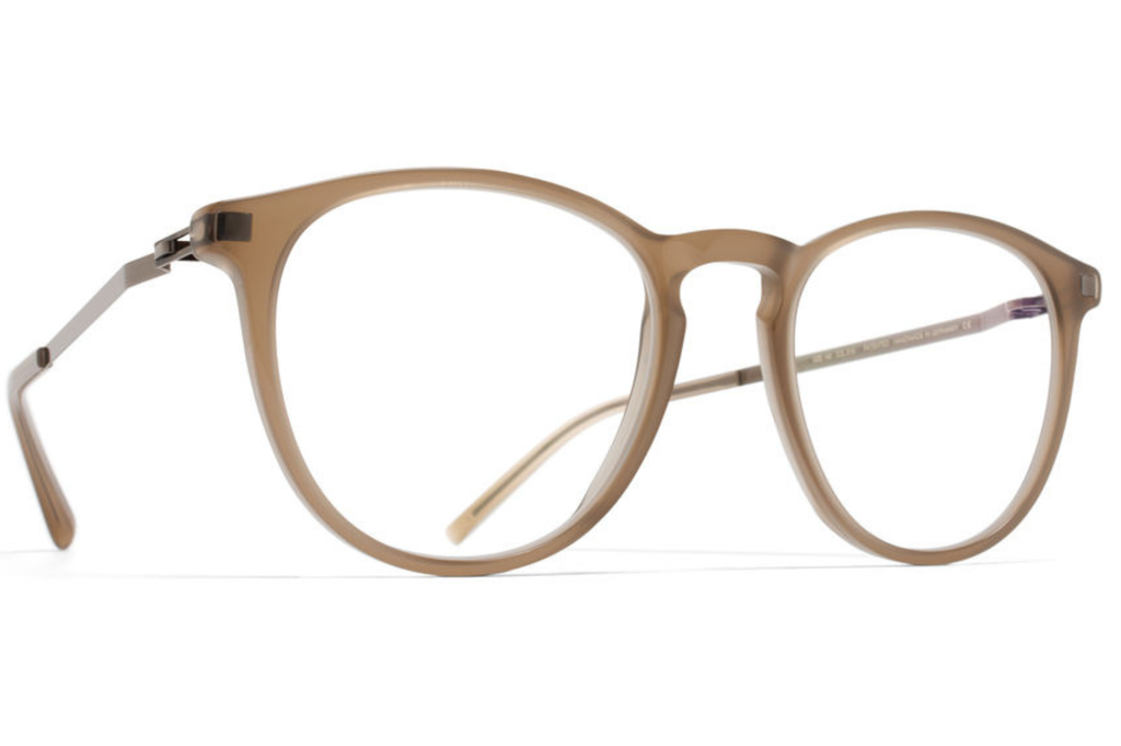Occhiali da vista MYKITA NUKKA C5 Taupe Shiny Graphite